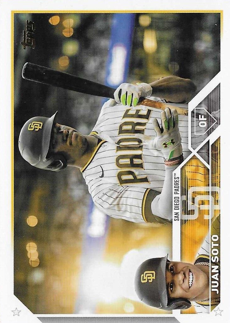 Juan Soto 2023 Topps #1 Golden Mirror Image Variation /(SSP) Price