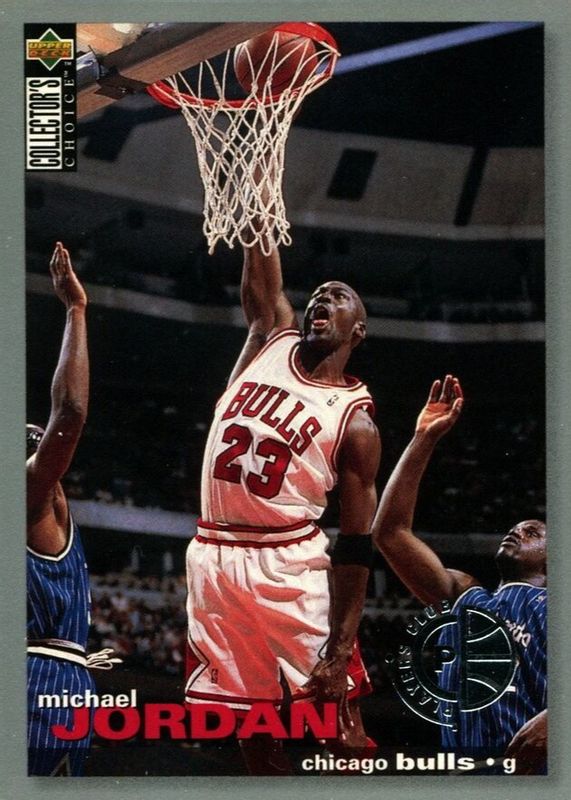 Michael Jordan 1995 Collector's Choice #45 Player's Club