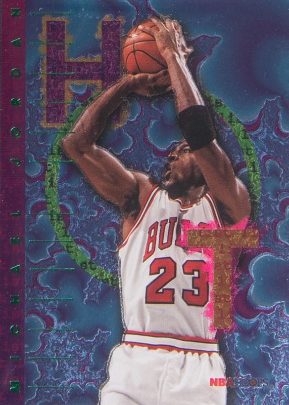 Michael Jordan 1995 Hoops #1 Hot List SGC 9.5