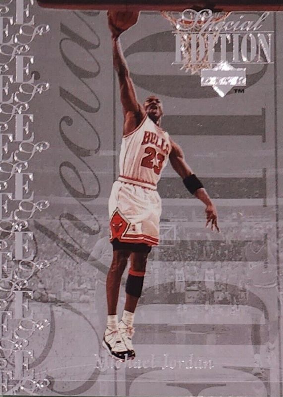 Michael Jordan 1995 Upper Deck Special Edition #SE100 Base PSA 8