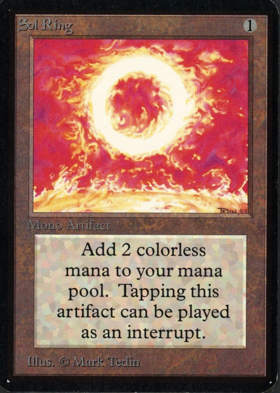 Sol Ring 1993 Alpha Edition Base Price Guide - Sports Card Investor