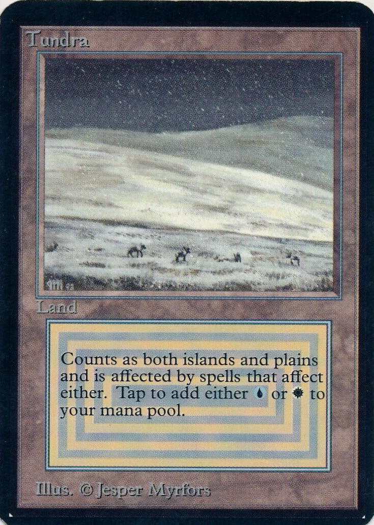 マジック：ザ・ギャザリング Tundra Tundra 1993 Alpha Edition Base Price Guide - Sports Card