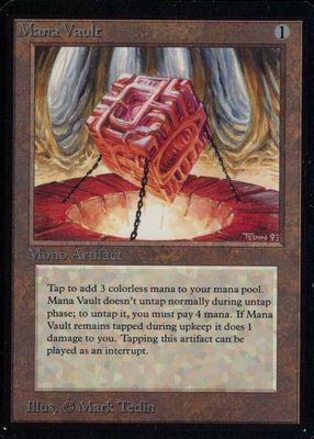 Mana Vault 1995 Fourth Edition Base Price Guide - Sports