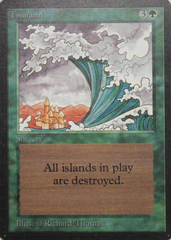 Tsunami 1993 Alpha Edition Base SGC 10