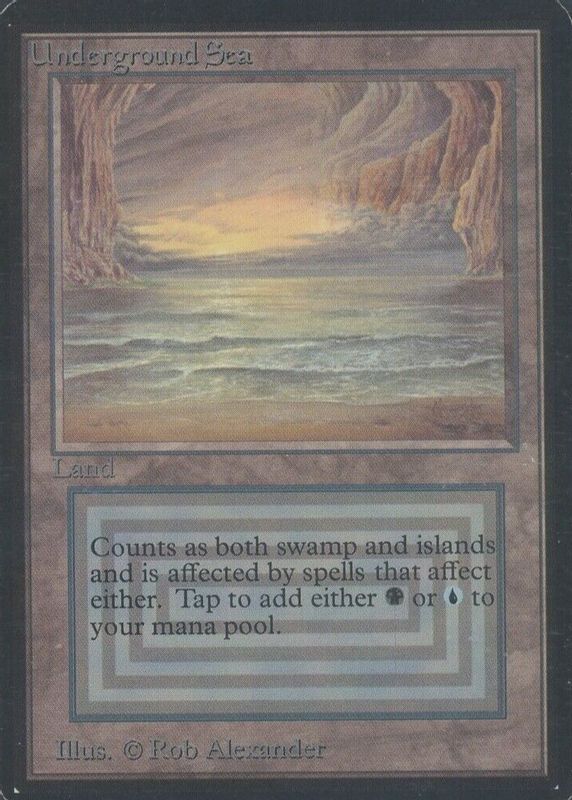 Underground Sea 1993 Alpha Edition Base BGS 8