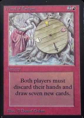 マジック：ザ・ギャザリング Wheel of Fortune LEA CGC7 マジック：ザ・ギャザリング Wheel of Fortune LEA CGC7
