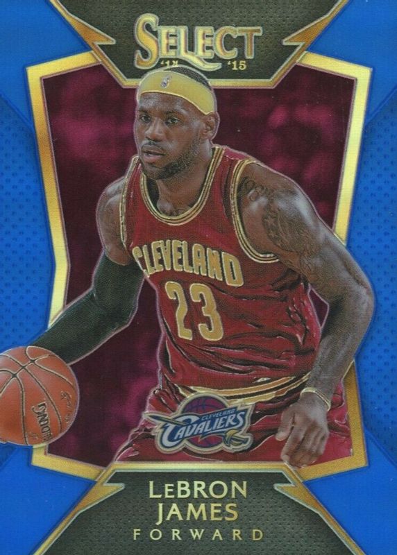 LeBron James 2014 Select #57 Concourse Blue /249 RAW