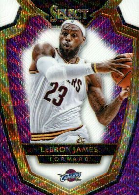 2014 Select #119 Premier Level Purple & White