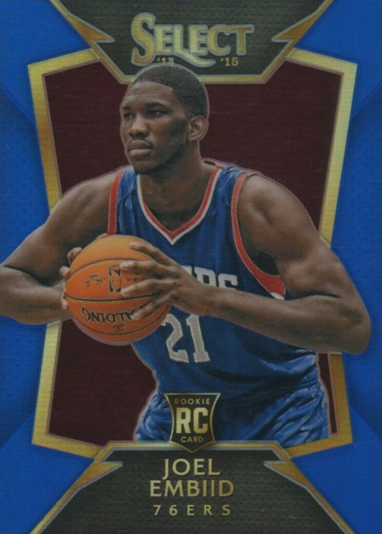 Joel Embiid 2014 Select #90 Concourse Blue /249 Price Guide