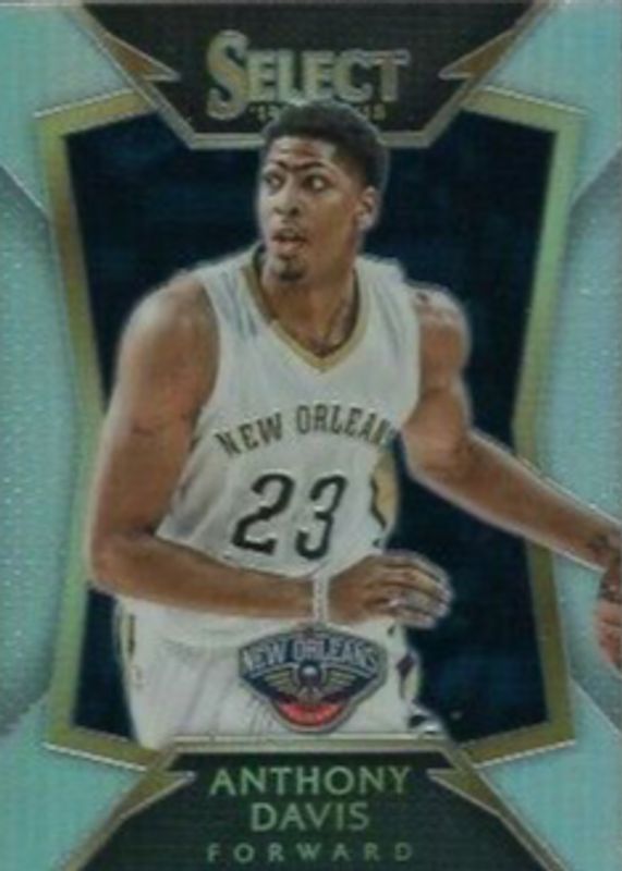 Anthony Davis 2014 Select #15 Concourse Silver SGC 10