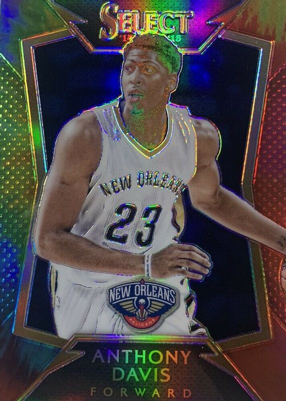 Anthony Davis 2014 Select #15 Concourse Tie-Dye /25 PSA 10