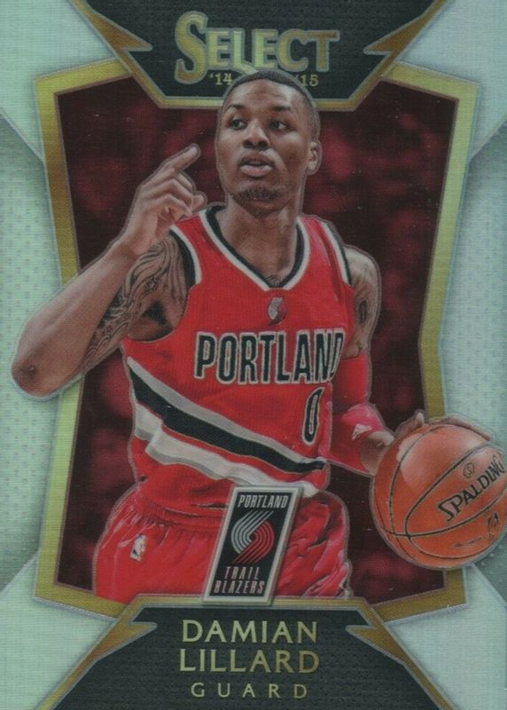 Damian Lillard 2014 Select #14 Concourse Silver PSA 10