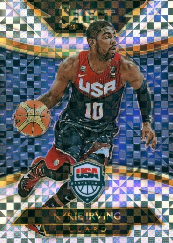 Kyrie Irving 2014 Select #213 Courtside Silver (Team USA) PSA 10