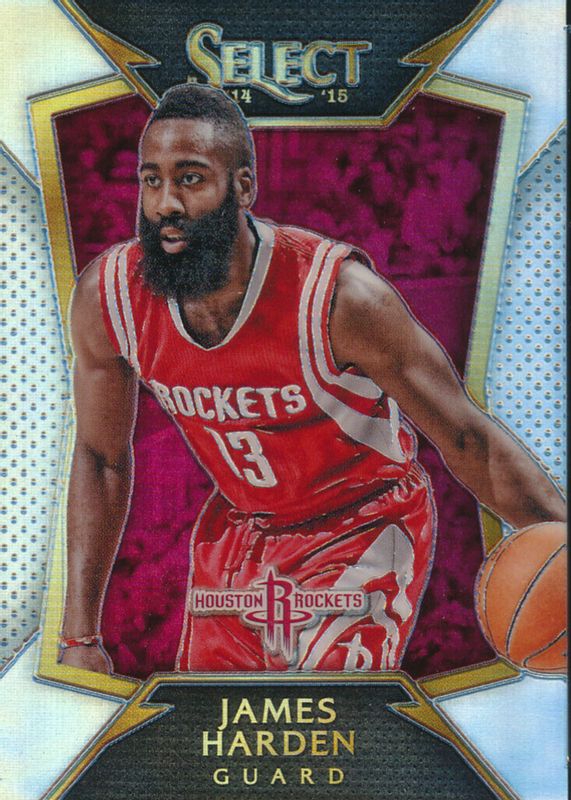 James Harden 2014 Select #26 Concourse Silver RAW