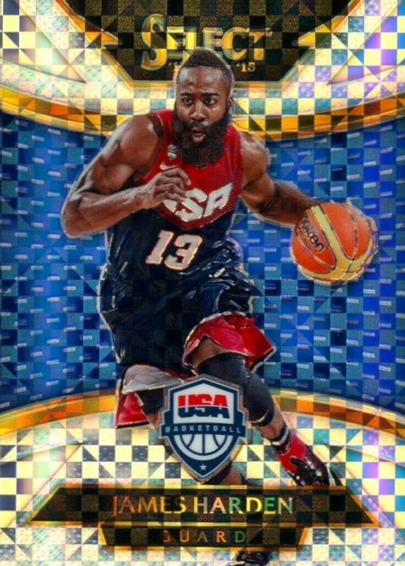 James Harden 2014 Select #214 Courtside Silver (Team USA) PSA 10