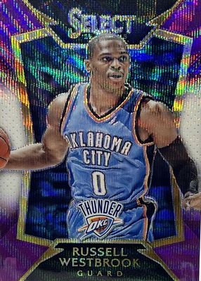 2014 Select #78 Concourse Purple & White