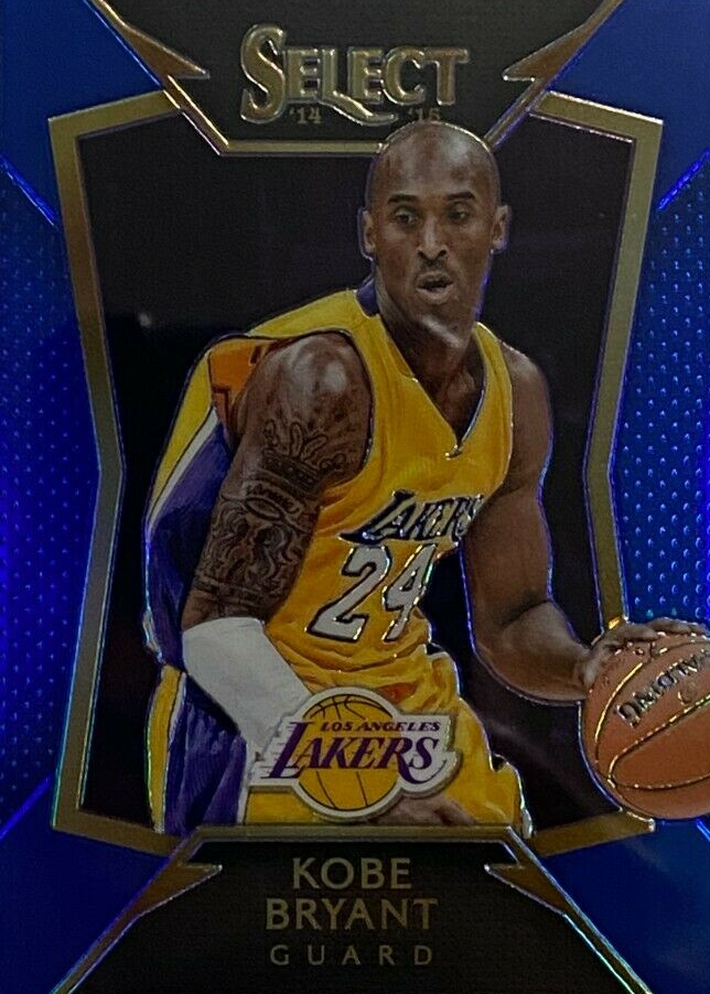 Kobe Bryant 2014 Select #20 Concourse Blue /249 Price Guide 