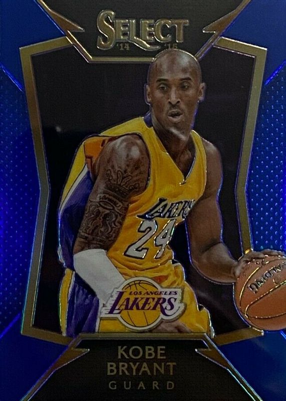 Kobe Bryant 2014 Select #20 Concourse Blue /249 PSA 9