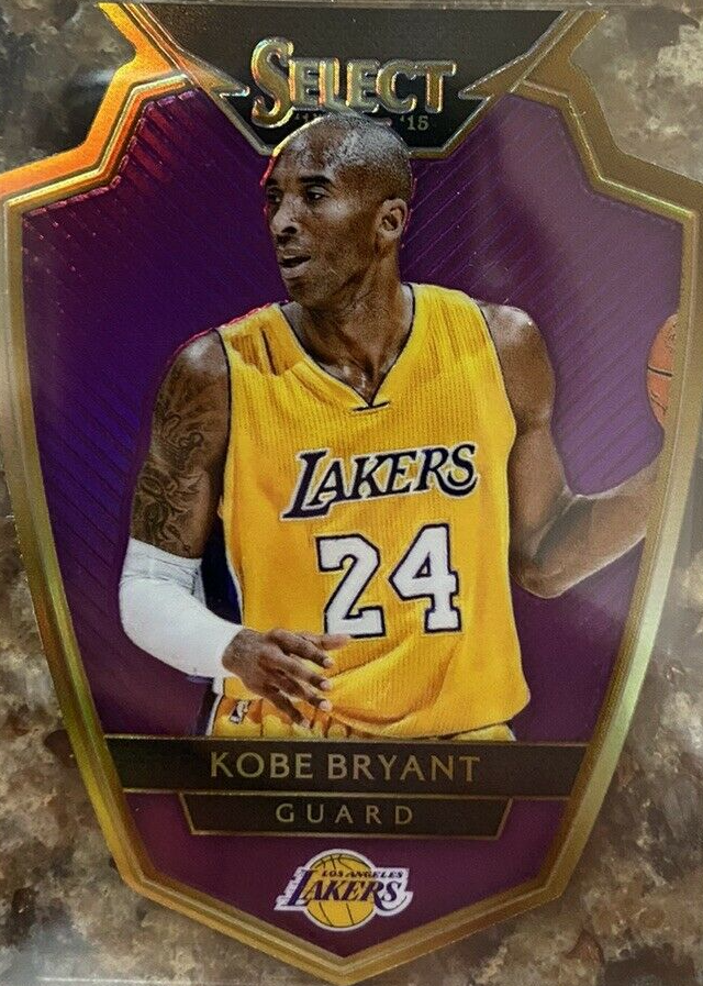 Kobe Bryant 2014 Select #101 Premier Level Purple Die-Cut /99