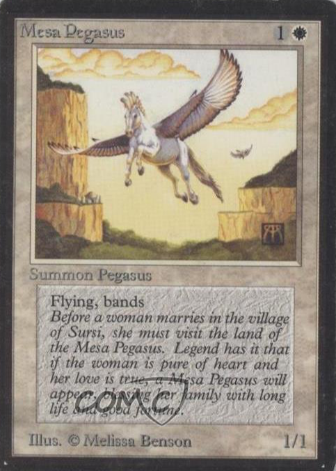 Mesa Pegasus 1993 Beta Edition Base Price Guide - Sports Card Investor