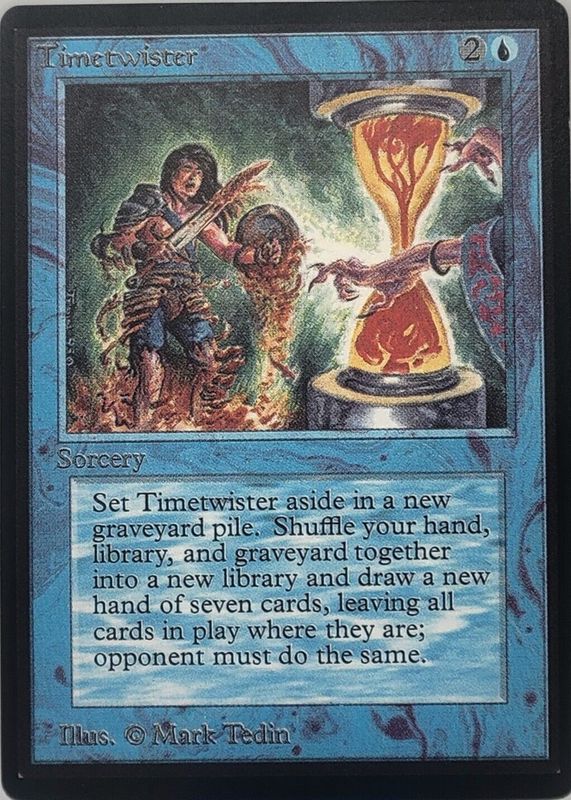 Timetwister 1993 Beta Edition Base PSA 5