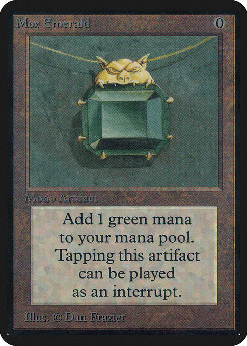 マジック：ザ・ギャザリング - Mox Emerald 2ED 状態HP MTG, マジック:ザ・ギャザリング 通販 | ENNDAL GAMES / (2ED-RA