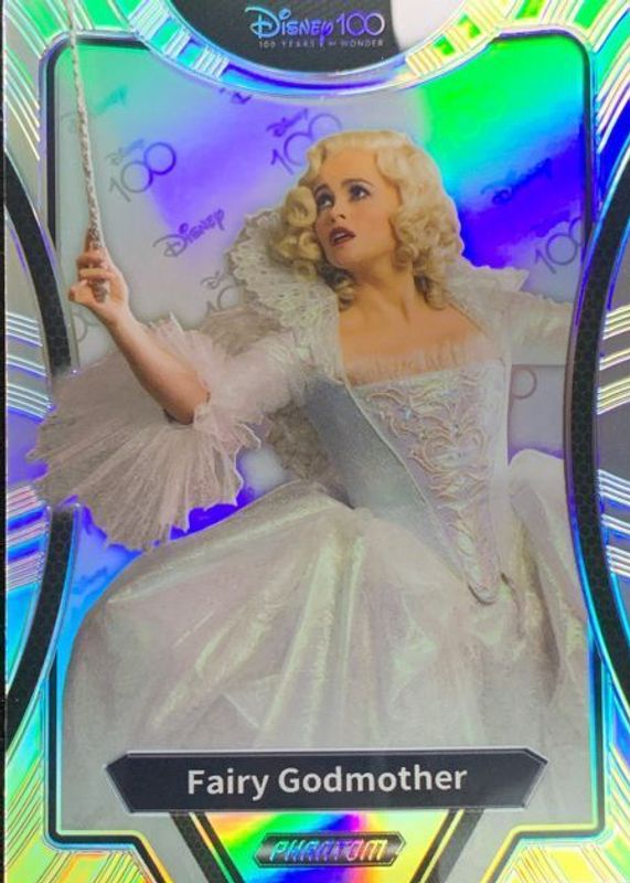 Fairy Godmother 2023 Kakawow Phantom Disney 100 Years of Wonder #PD-I 163 Silver /(Est. Print Run 1,200) PSA 10