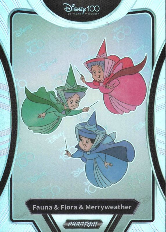 2023 Kakawow Phantom Disney 100 Years of Wonder #PD-I 101 Silver /(Est. Print Run 1,200)