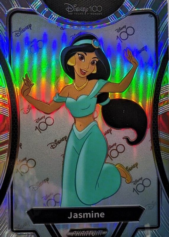 Jasmine 2023 Kakawow Phantom Disney 100 Years of Wonder #PD-I 105 Silver /(Est. Print Run 1,200) BGS 9