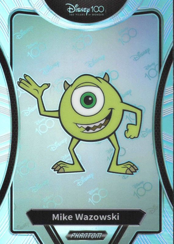 Mike Wazowski 2023 Kakawow Phantom Disney 100 Years of Wonder #PD-I 78 Silver /(Est. Print Run 1,200) PSA 10