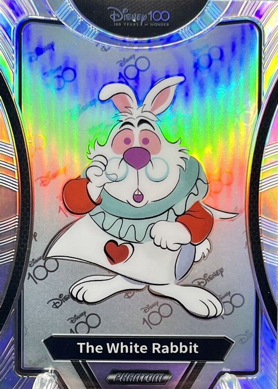 The White Rabbit 2023 Kakawow Phantom Disney 100 Years of Wonder #PD-I 88 Silver /(Est. Print Run 1,200) SGC 10