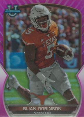 2022 Bowman Chrome University #70 Prospects - Pink Refractor