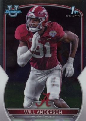 2022 Bowman Chrome University #52 Prospects (1st)