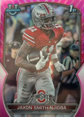 2022 Bowman Chrome University #78 Prospects - Pink Refractor (1st)