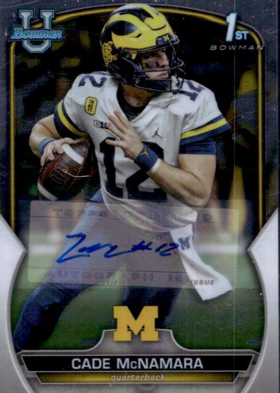 2022 Bowman Chrome University #99 Prospect Auto (1st)