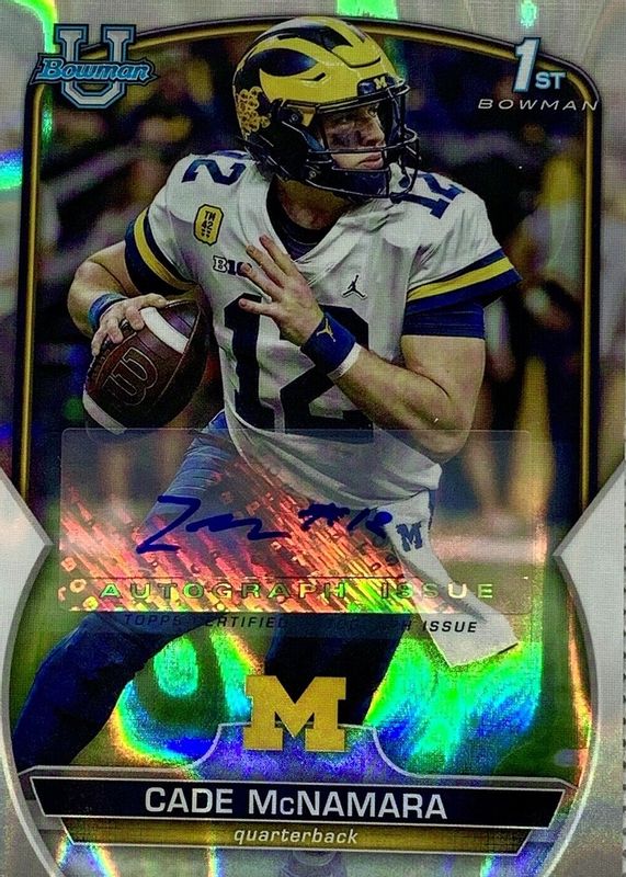 2022 Bowman Chrome University #99 Prospect Auto - Lava Refractor /199 (1st)