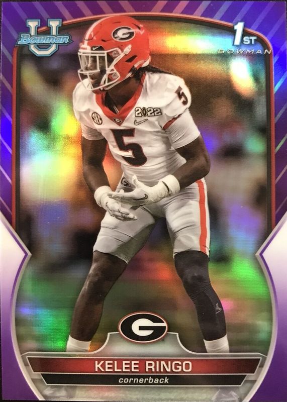 2022 Bowman Chrome University #68 Prospects - Purple Refractor /399 (1st)