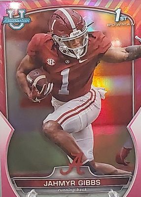 2022 Bowman Chrome University #82 Prospects - Pink Refractor (1st)