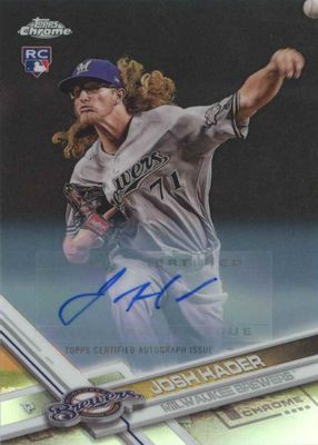 2017 Topps Chrome Update #HMT54 Autographs - Refractor