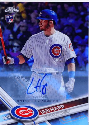 2017 Topps Chrome Update #HMT66 Autographs - Refractor