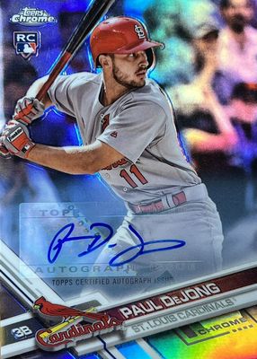 2017 Topps Chrome Update #HMT42 Autographs - Refractor