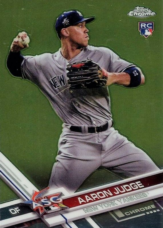 Aaron Judge 2017 Topps Chrome Update #HMT40 All-Star Rookie RAW