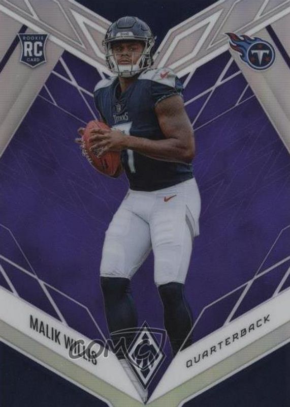 Malik Willis 2022 Phoenix #103 Purple /125 Rookie PSA 10