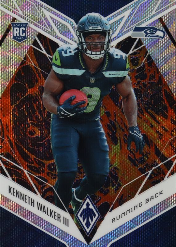 Kenneth Walker III 2022 Phoenix #118 Lava /175 Rookie RAW