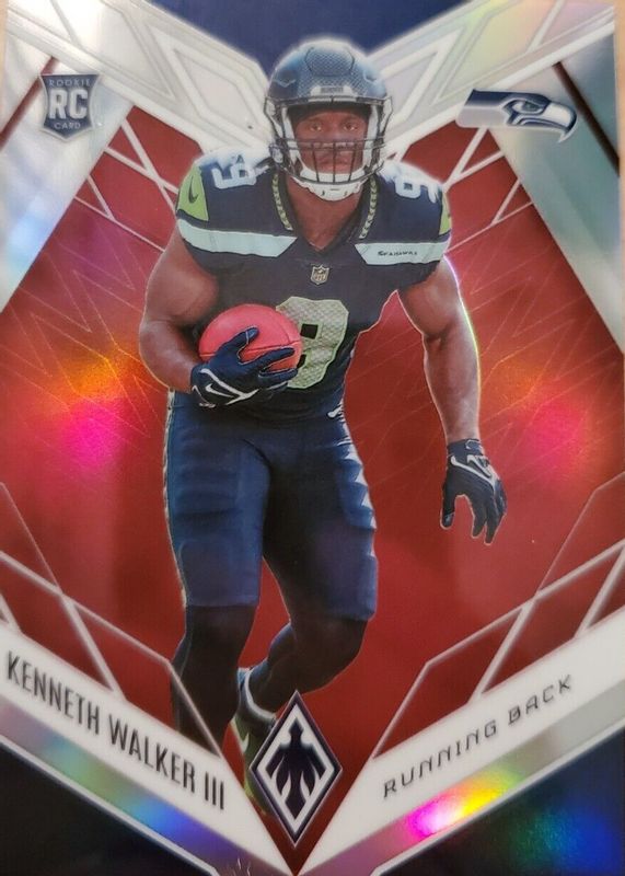 Kenneth Walker III 2022 Phoenix #118 Red /250 Rookie SGC 10