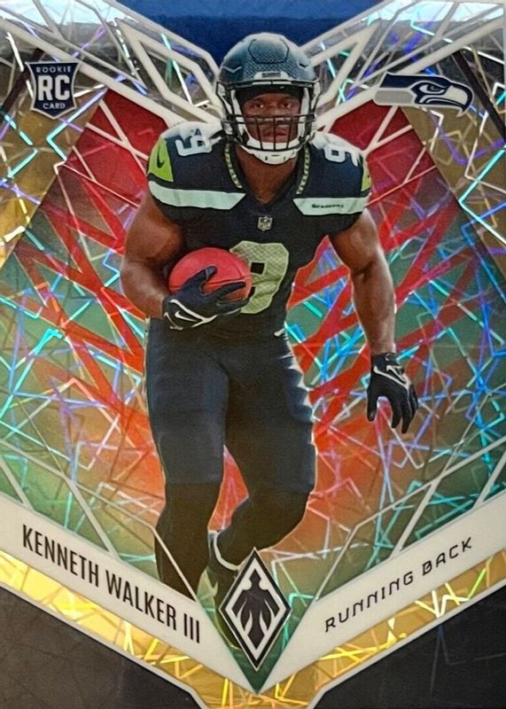 Kenneth Walker III 2022 Phoenix #118 Fire & Ice /50 Rookie RAW