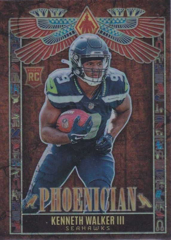 Kenneth Walker III 2022 Phoenix #PH-14 Phoenician /(SSP) Rookie BGS 10 PRISTINE