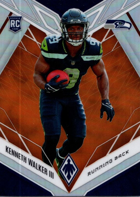 Kenneth Walker III 2022 Phoenix #118 Orange /99 Rookie RAW