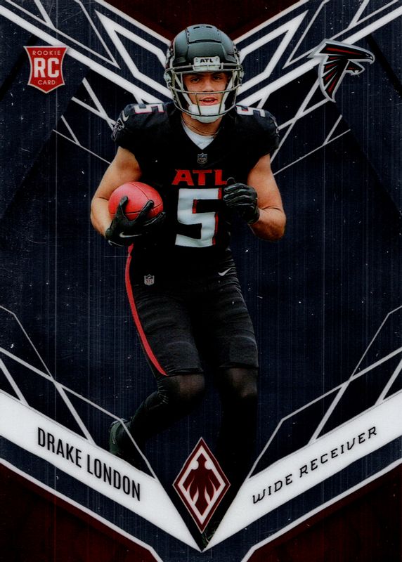 Drake London 2022 Phoenix #107 Base Rookie RAW