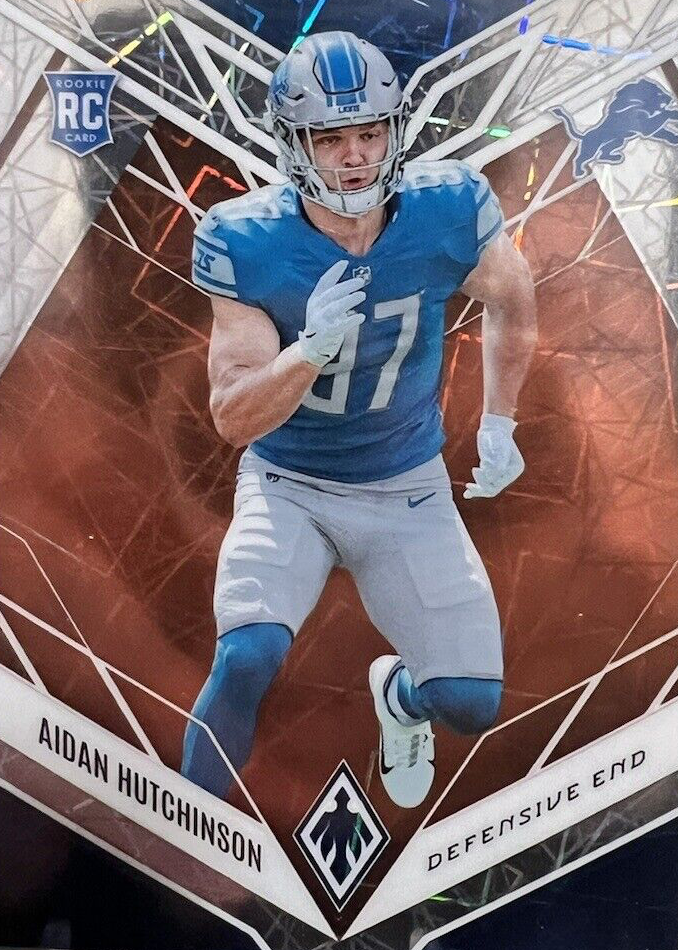 Aidan Hutchinson 2022 Phoenix #113 Orange Lazer /75 Price Guide